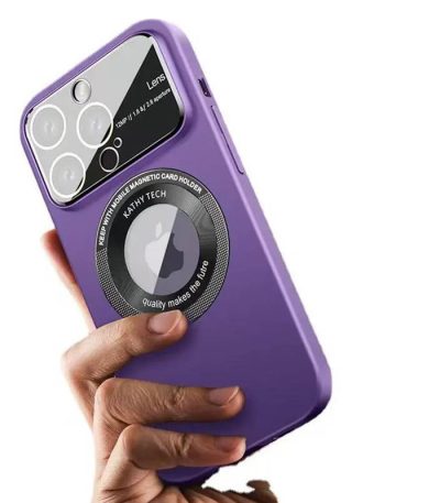 Coque de téléphone mince magnétique en PC pour iPhone 13 Pro