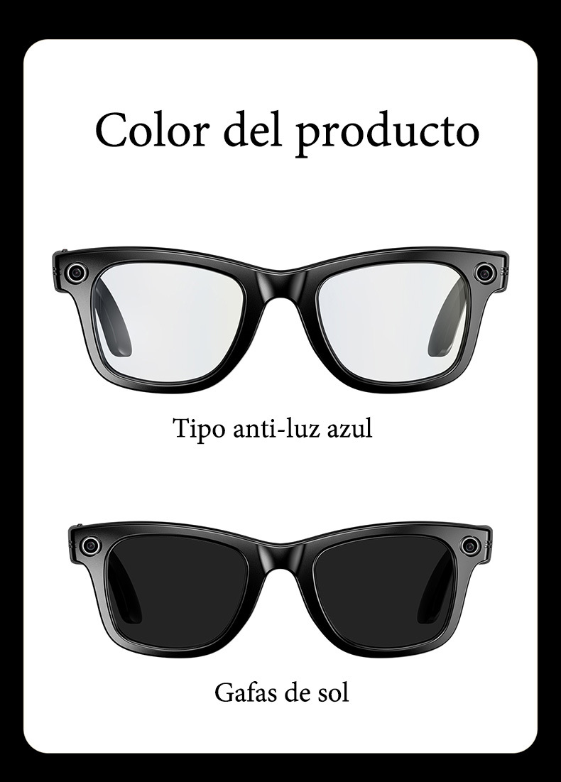 BT AI Translation Camera Smart Glasses